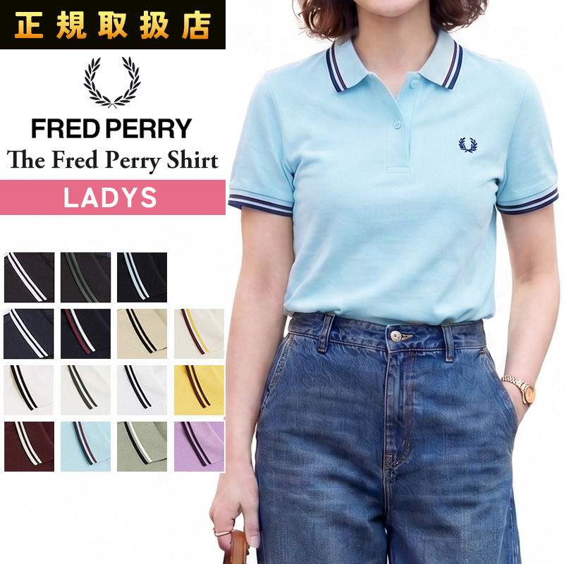 FRED PERRY（フレッドペリー） 2026春夏新作 ポロシャツ 半袖 ツイン