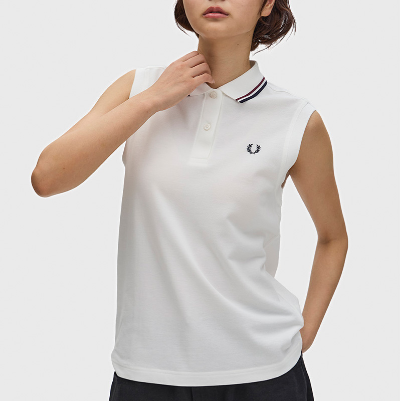 FRED PERRY ノースリーブポロシャツ - G7200 FRED PERRY/フレッドペリー】The Fred Perry Shirt レディース