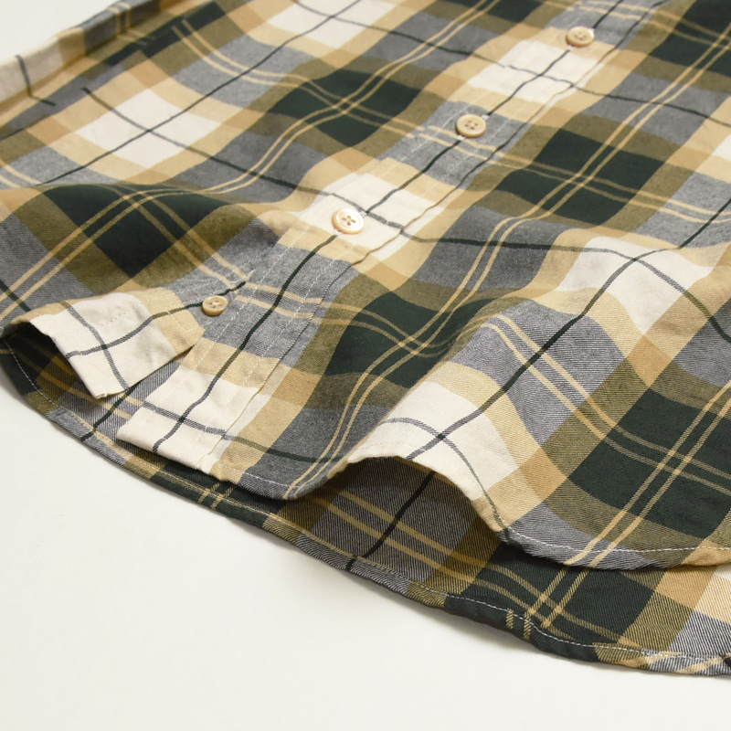 ☆レディース/Gymphlex/ジムフレックス/L/Sツイルチェックボタンダウンシャツ/品番：GY-B0197CTE/2023秋冬【SALE】【20%OFF】【1枚までメール便可】 GYMPHLEX セール5%OFF Gymphlex ジムフレックス フランネル