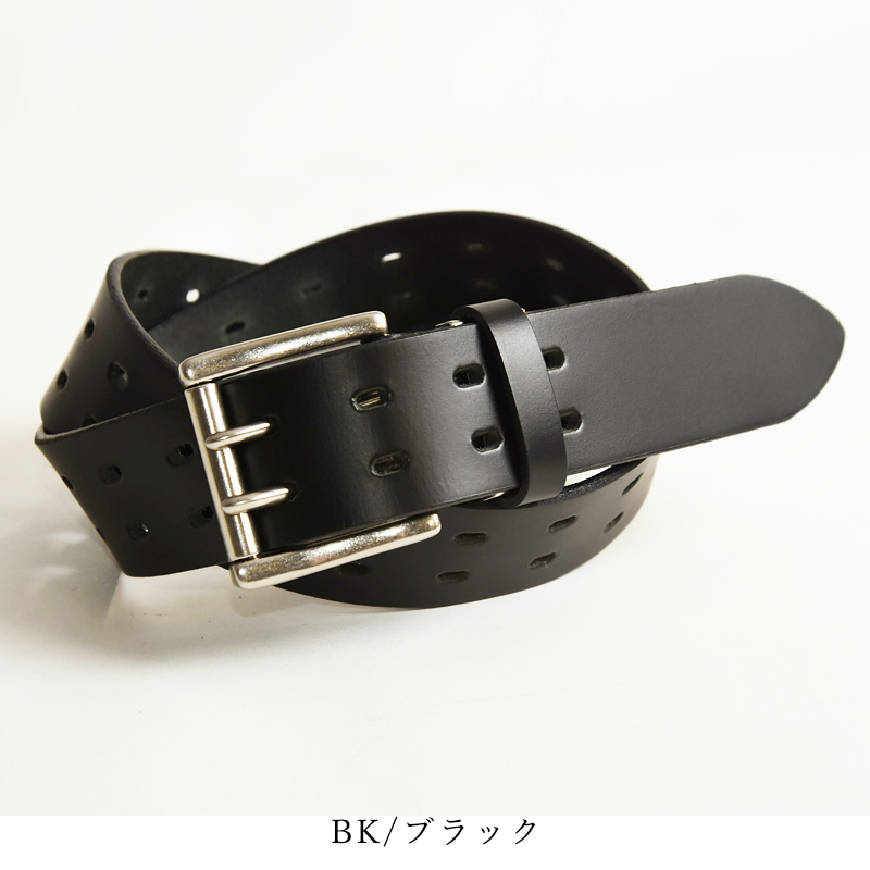 日本製 飯田工房 いいだこうぼう ダブルピン レザーベルト 調整ベルト