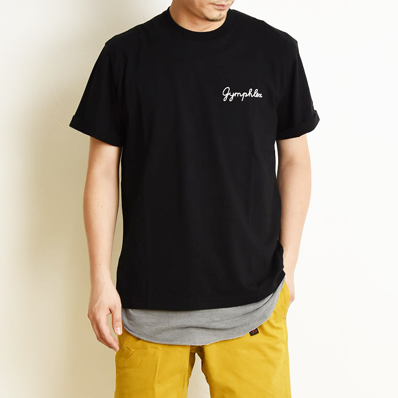 【ジムフレックス】Tシャツ　カットソー　7分袖　着心地軽い　シンプル M 楽天市場】【SALE！20%OFF】ジムフレックス Gymphlex クルー