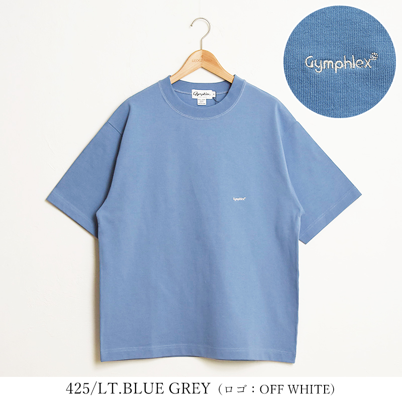 GYMPHLEX（ジムフレックス） 2025春夏新作 ロゴ刺繍 ヘビーウェイト