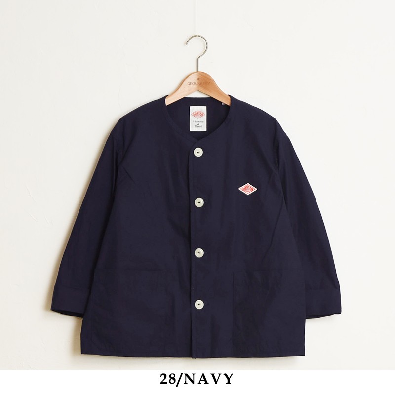 ダントン DANTON ダウンプルーフ レディース ノーカラージャケット ブルゾン JD-8876 DUK 春服 春アウター :jd-8876:GEO  style ジェオスタイル - 通販 - Yahoo!ショッピング