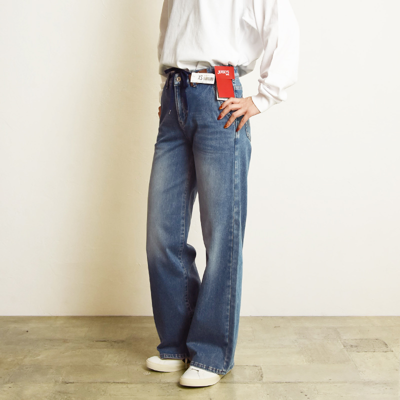 EDWIN（エドウィン） EDWIN JERSEYS ジャージーズ ワイド デニムパンツ