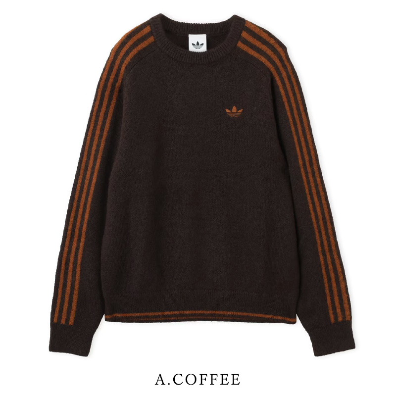 adidas Originals アディダス オリジナルス 3 STRIPES FLUFFY KNIT