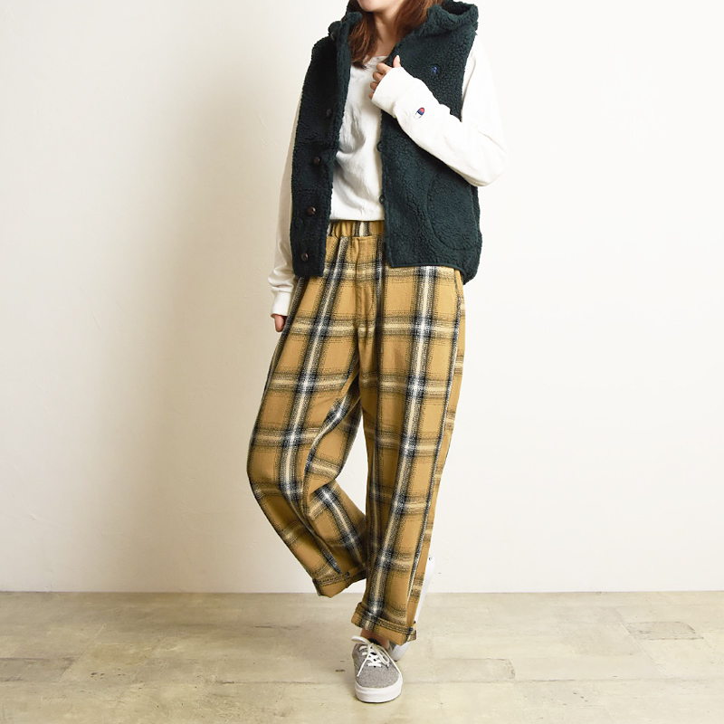 Lee（リー） Fleeasy フリージー イージーパンツ チェック