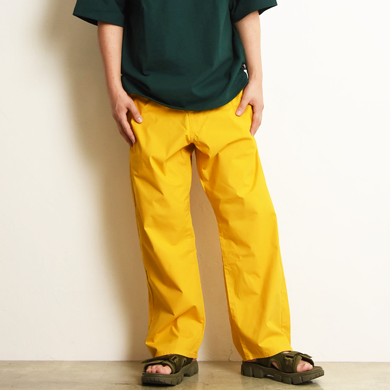 Y’s for men / LQ MEN/90s/イージーパンツ/L/しみあり/イエロー Lee（リー） Fleeasy フリージー Color カラー イージーパンツ