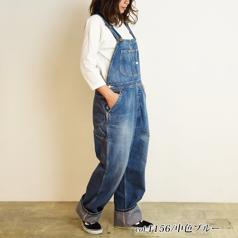 Lee DUNGAREESデニムオーバーオール サロペット 日本製 L Lee SALEセール10%OFF 裾上げ無料 リー DUNGAREES ダンガリーズ