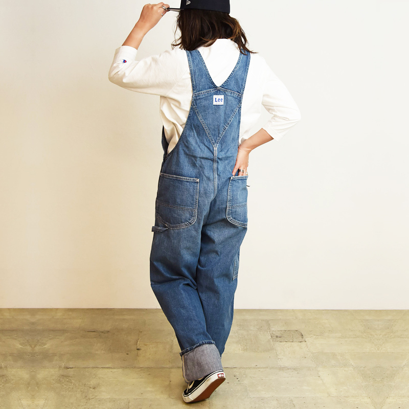 裾上げ無料 Lee リー DUNGAREES ダンガリーズ オーバーオール サロペット メンズ商品 レディース着用 男女兼用 キャンプ アウトドア  LM7254