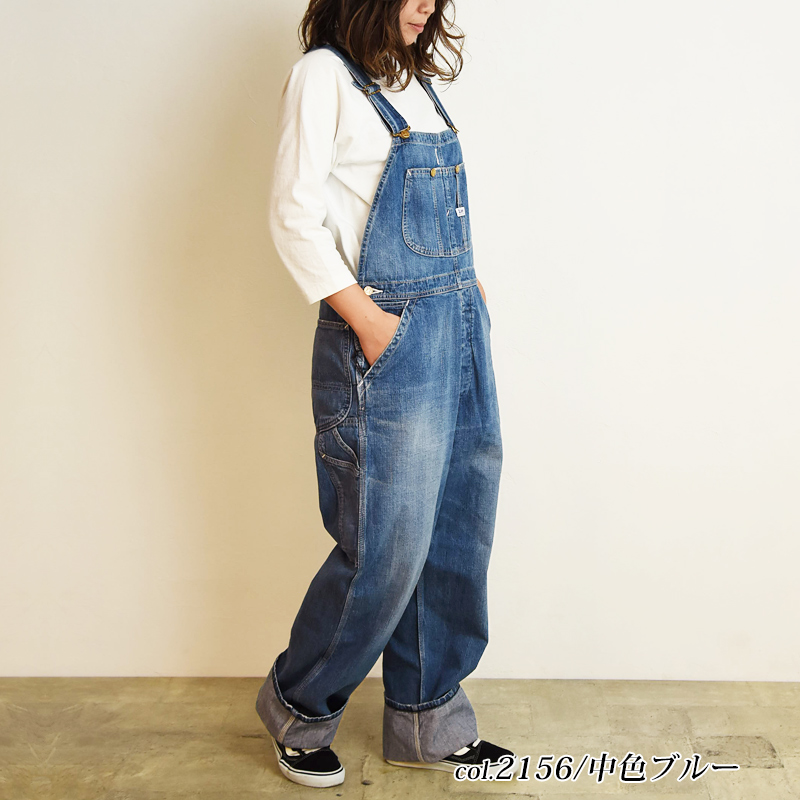 裾上げ無料 Lee リー DUNGAREES ダンガリーズ オーバーオール サロペット メンズ商品 レディース着用 男女兼用 キャンプ アウトドア LM7254｜geostyle｜02