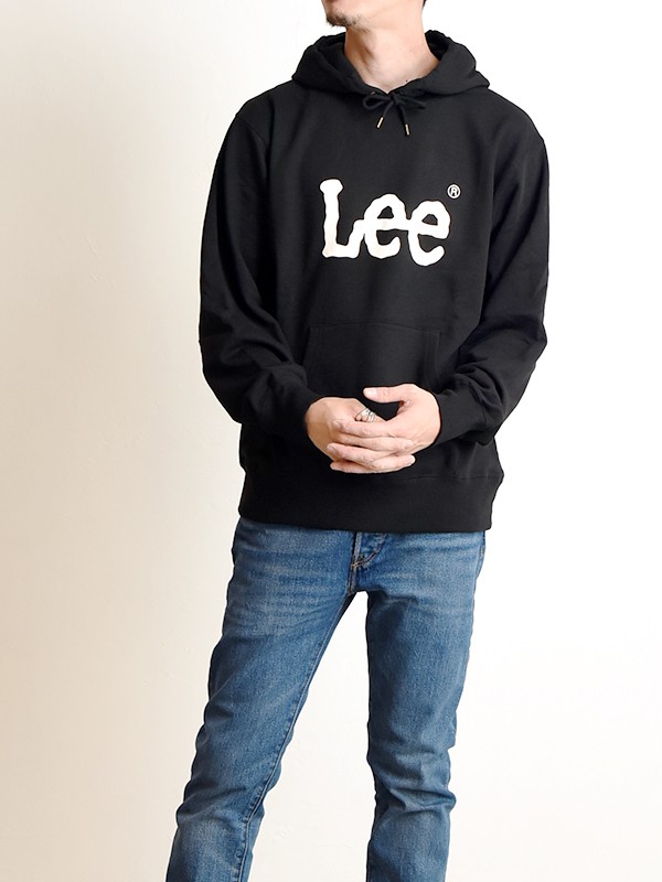 Lee SALEセール5%OFF リー ロゴ プリント スウェット パーカー