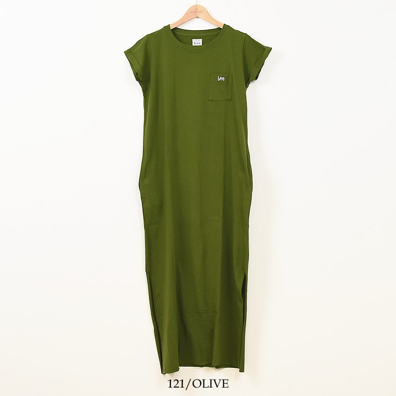 Lee SALEセール30%OFF リー ロゴ クルーネック 半袖 ロング