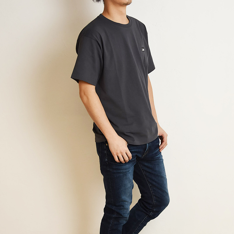 Lee（リー） 送料無料（ゆうパケット） ロゴ バックプリント Tシャツ