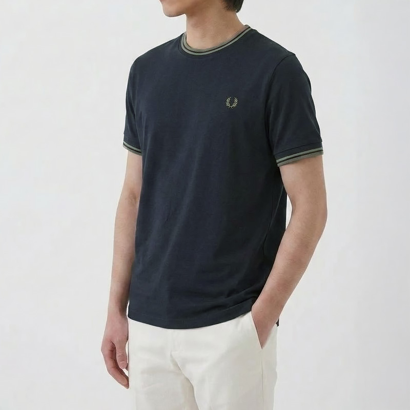 FRED PERRY（フレッドペリー） FRED PERRY Tシャツ 半袖 ツイン
