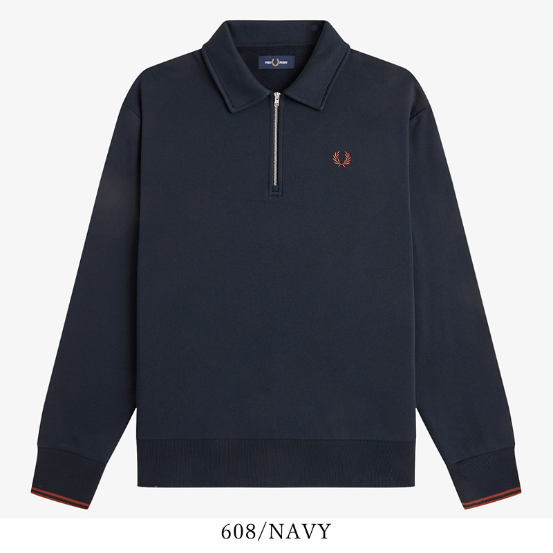 FRED PERRY（フレッドペリー） 2026秋冬新作 FRED PERRY Half Zip