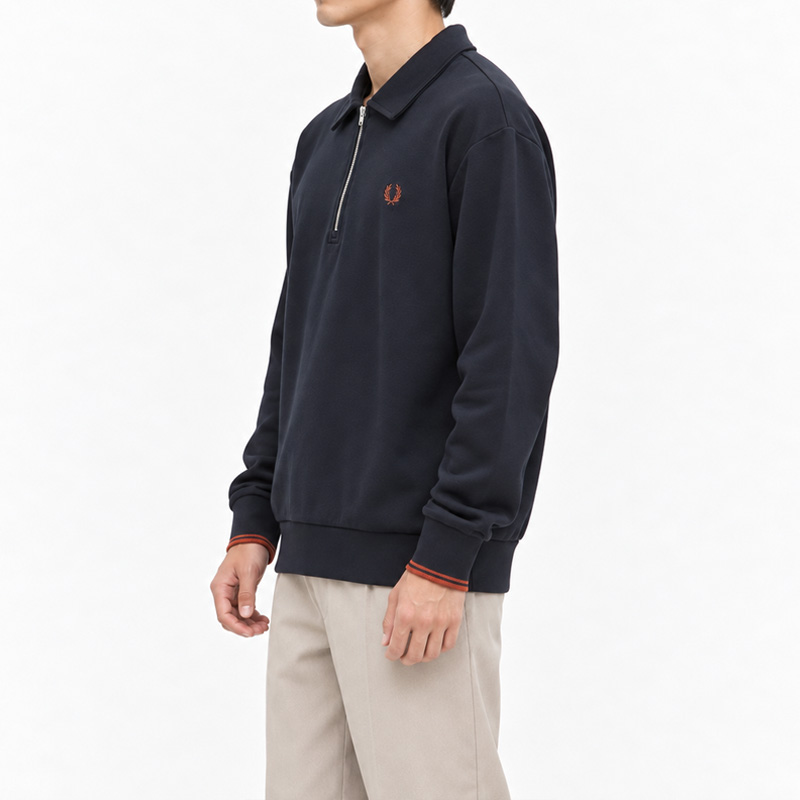 FRED PERRY（フレッドペリー） 2026秋冬新作 FRED PERRY Half Zip