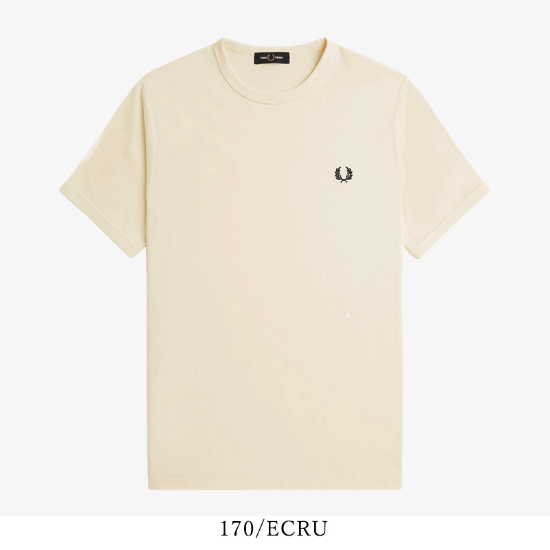FRED PERRY 2025春夏新作 フレッドペリー クルーネック 半袖 T