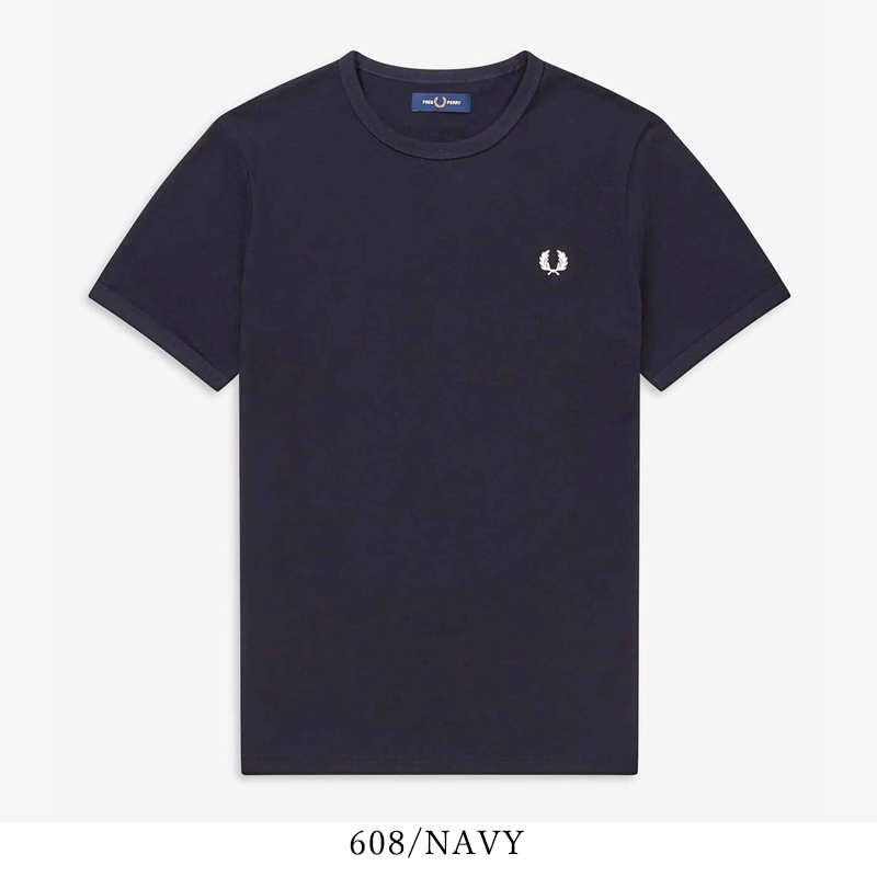 FRED PERRY 2025春夏新作 フレッドペリー クルーネック 半袖 T