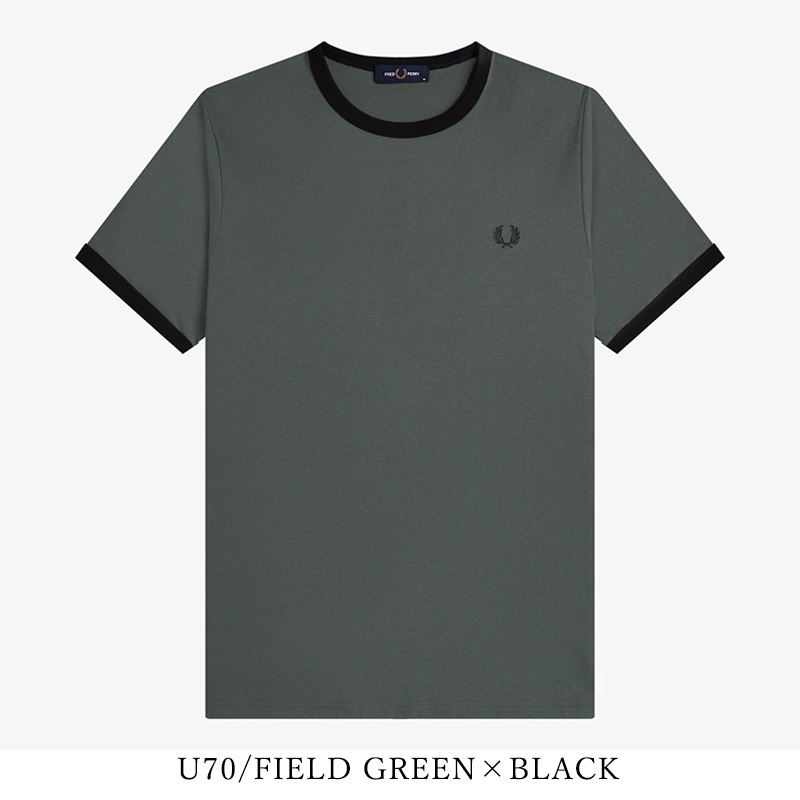 FRED PERRY（フレッドペリー） 2026春夏新作 クルーネック 半袖 T