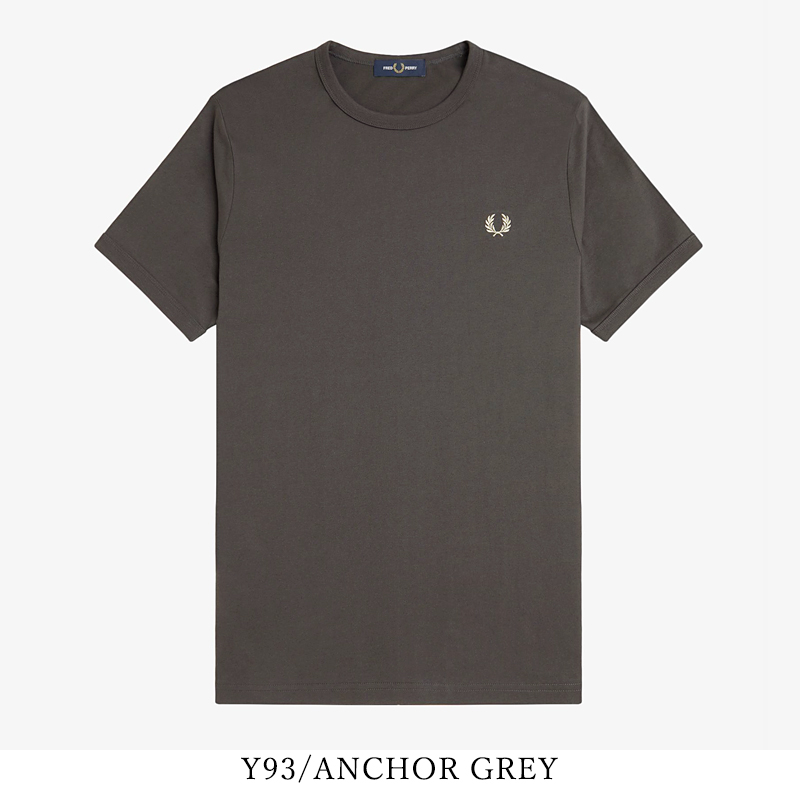 FRED PERRY Tシャツ Twin Tipped T-Shirt - Navy / Dark Caramel | Men's T-Shirts