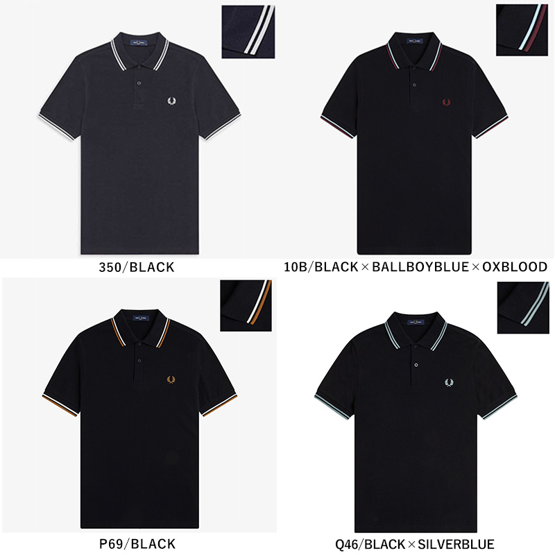 FRED PERRY（フレッドペリー） 2026春夏新作 ポロシャツ 半袖 M3600