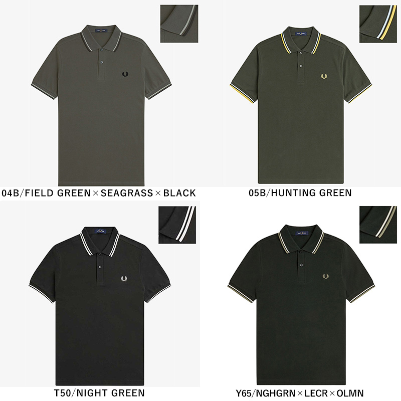 FRED PERRY（フレッドペリー） 2026春夏新作 ポロシャツ 半袖 M3600