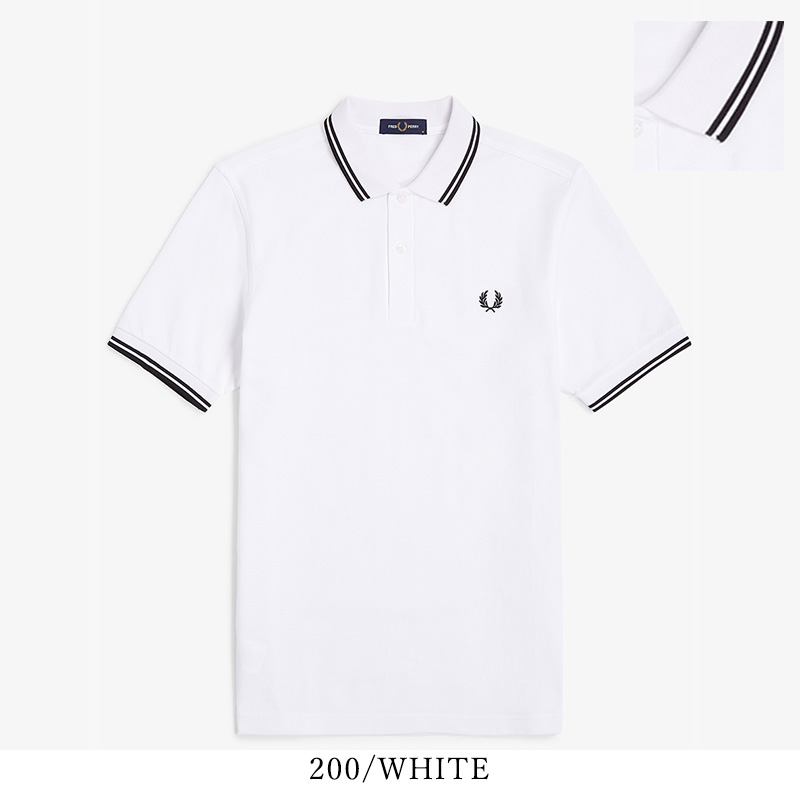 FRED PERRY（フレッドペリー） 2026春夏新作 ポロシャツ 半袖 ツイン