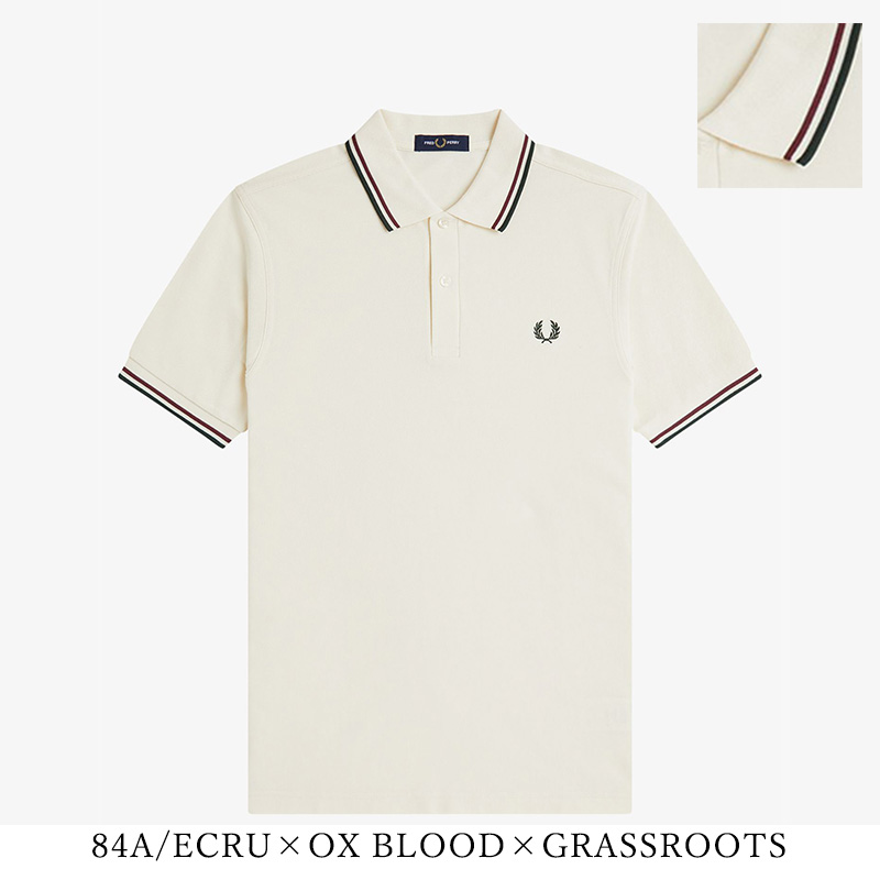 FRED PERRY（フレッドペリー） 2026春夏新作 ポロシャツ 半袖 M3600