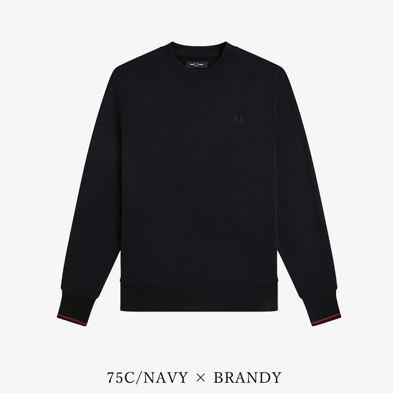 FRED PERRY フレッドペリー M7535 クルーネックスウェット メンズ トレーナー ローレル刺繍 ティップライン 長袖 2026秋冬新作 |  | 03