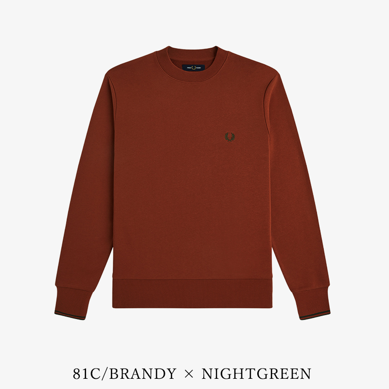 FRED PERRY フレッドペリー M7535 クルーネックスウェット メンズ トレーナー ローレル刺繍 ティップライン 長袖 2026秋冬新作 |  | 06