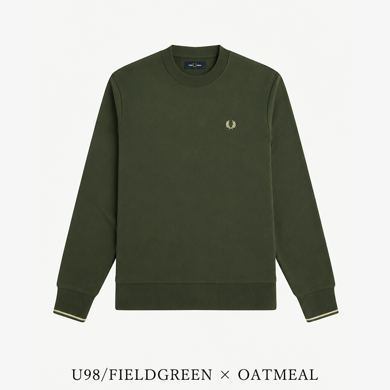 FRED PERRY フレッドペリー M7535 クルーネックスウェット メンズ トレーナー ローレル刺繍 ティップライン 長袖 2026秋冬新作 |  | 05