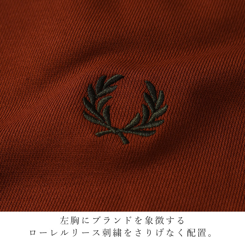 FRED PERRY フレッドペリー M7535 クルーネックスウェット メンズ トレーナー ローレル刺繍 ティップライン 長袖 2026秋冬新作 |  | 17