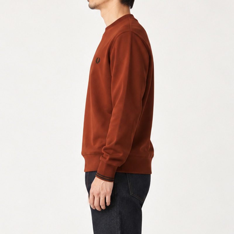 FRED PERRY フレッドペリー M7535 クルーネックスウェット メンズ トレーナー ローレル刺繍 ティップライン 長袖 2026秋冬新作 |  | 10