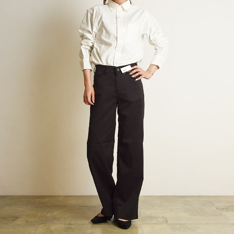 EDWIN（エドウィン） ワイド ハタラクロ ワイド ブラック 黒パンツ