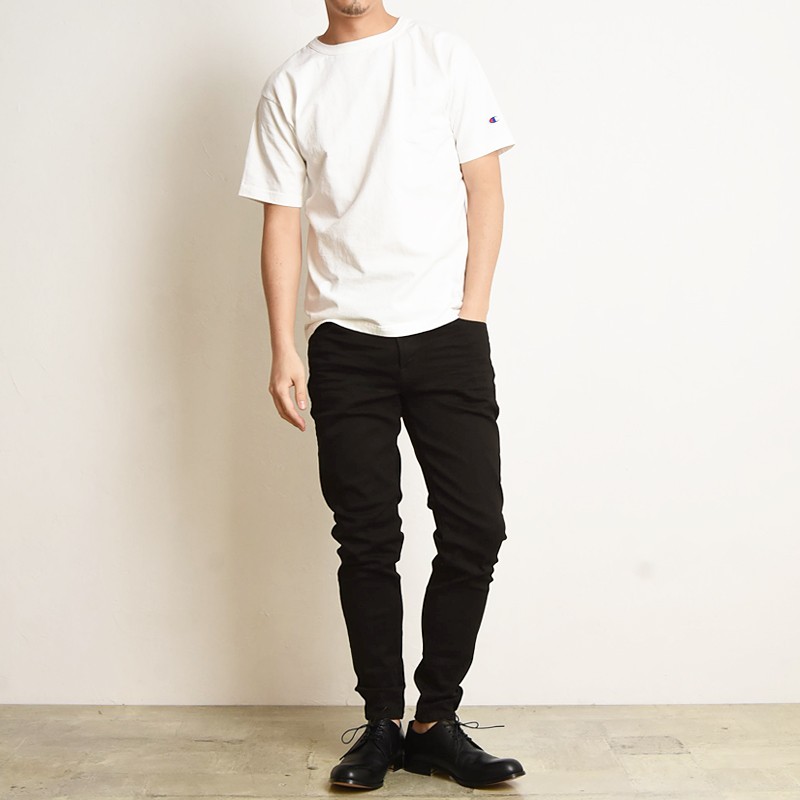 Big John（ビッグジョン） 5%OFF 裾上げ無料 ブラック ストレッチ