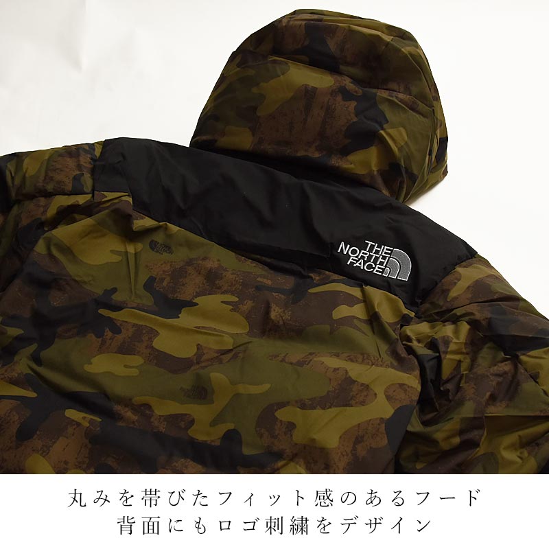 ノースフェイス THE NORTH FACE ノベルティ バルトロ ライトジャケット メンズ ダウンジャケット カモ柄 迷彩 ND92341