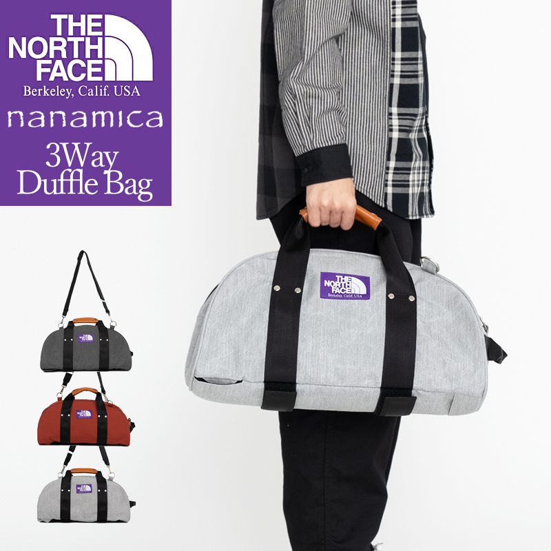 新色 THE NORTH FACE PURPLE LABEL ノースフェイス パープルレーベル 3WAYダッフルバッグ/ボストンバッグ バッグ 鞄  DUFFLE BAG NN7508N