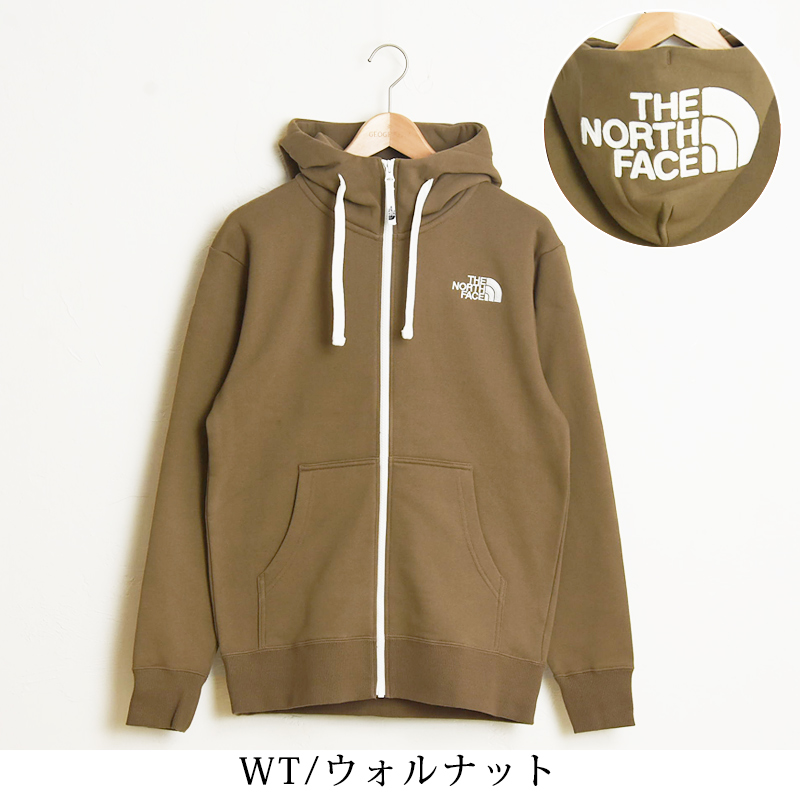 ノースフェイス THE NORTH FACE リアビューフルジップ パーカー フーディ フード ロゴ 刺繍 裏起毛 メンズ ユニセックス  Rearview FullZip NT62130