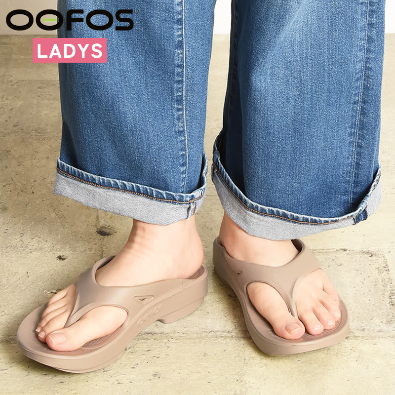 正規品 2025春夏新作 ウーフォス OOFOS ウーオリジナル OOriginal リカバリーサンダル トングサンダル ビーチサンダル スポーツ レディース | OOFOS | 05