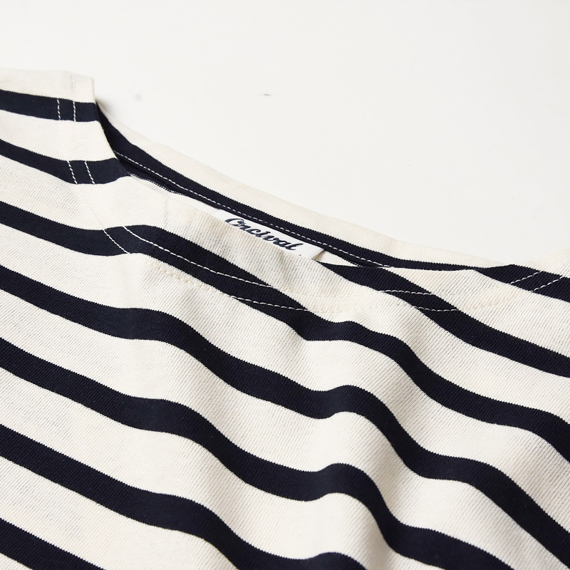 ORCIVAL オーシバル オーチバル ボートネック ポケット Tシャツ