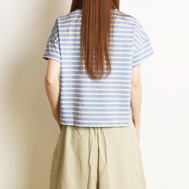 オーシバル オーチバル Orcival フレンチ ボートネック 半袖Tシャツ レディース コットン Tシャツ ボーダー OR-C0335BFJ ORCIVAL オーシバル オーチバル Orcival フレンチ ボートネック