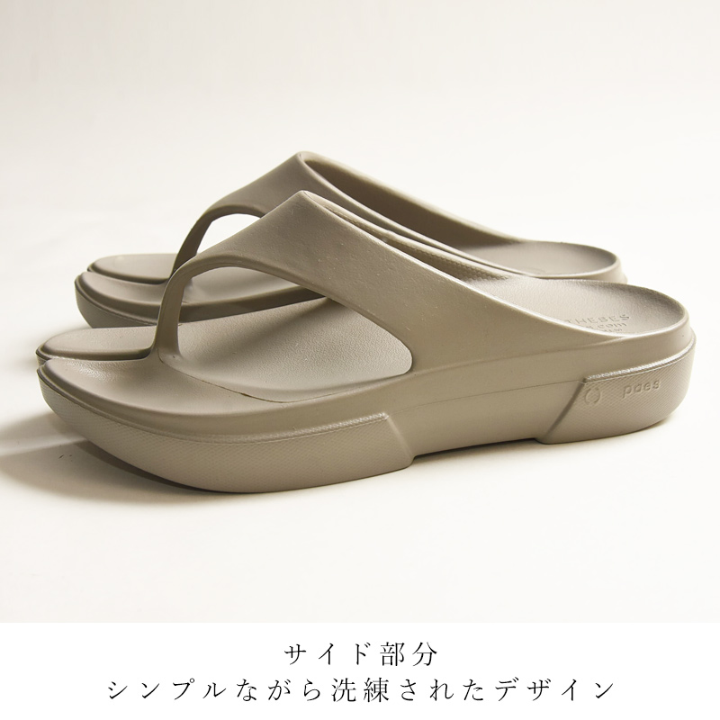 ☆PAES☆Curve Flow Slingback サンダル 韓国発 大人気 PAES 2025春夏新作 ペイズ FLIP FLOP Sandal 厚底サンダル