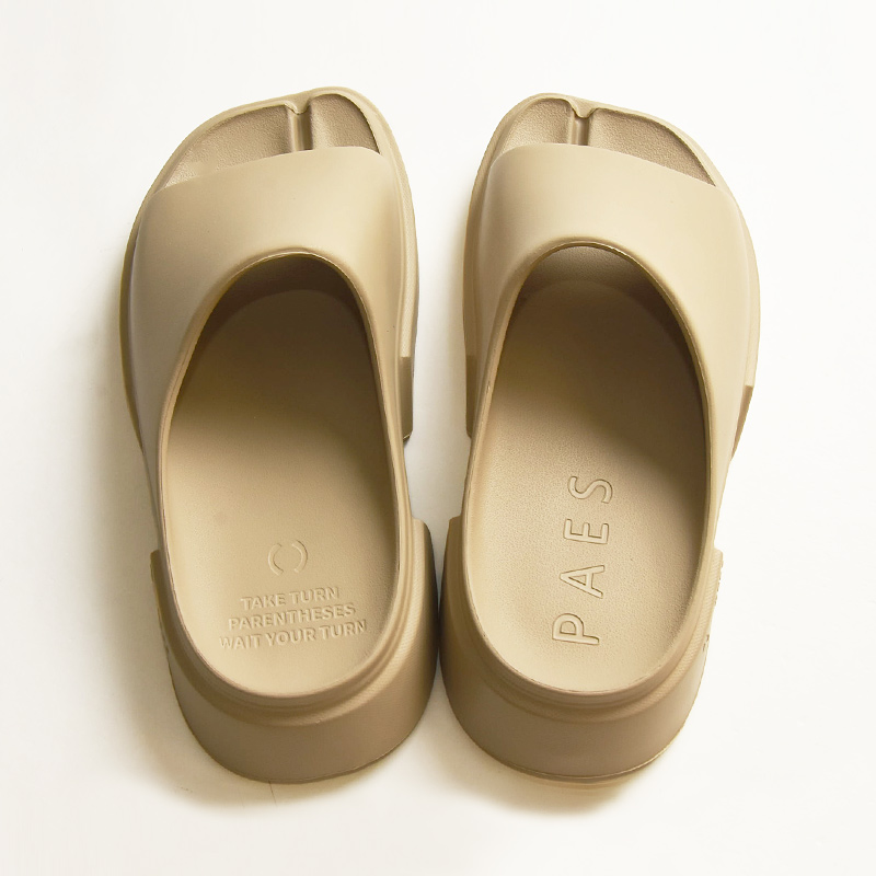 PAES 2025春夏新作 ペイズ Slide Sandal 厚底サンダル