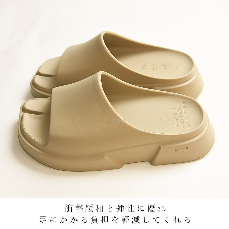 PAES 2025春夏新作 ペイズ Slide Sandal 厚底サンダル