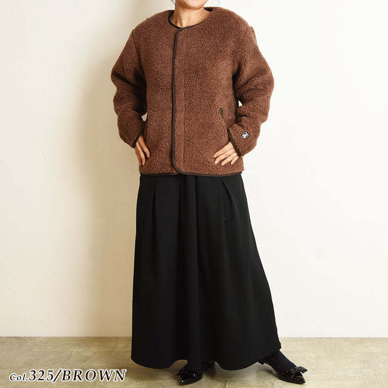 ORCIVAL（オーシバル） オーチバル ウールボア カーディガン ノー