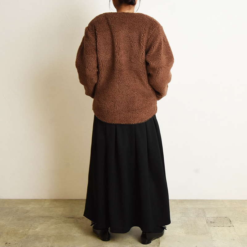 ORCIVAL（オーシバル） オーチバル ウールボア カーディガン ノー