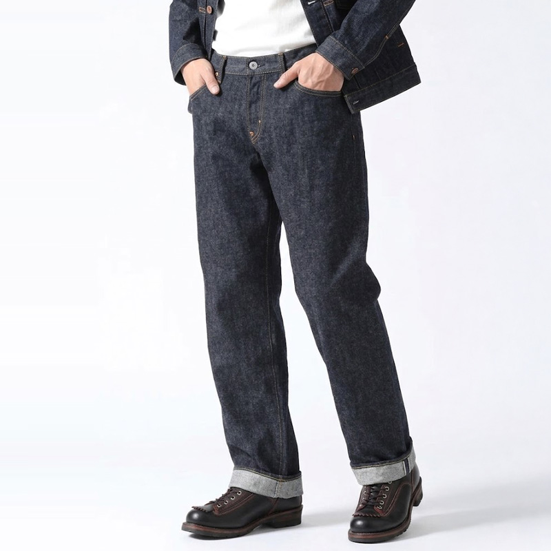 SUGAR CANE シュガーケーン 2025モデル ワイド デニムパンツ 13oz. DENIM WAIST OVERALLS 2025 MODEL ヴィンテージ 日本製 SC42025 | SUGAR CANE | 03
