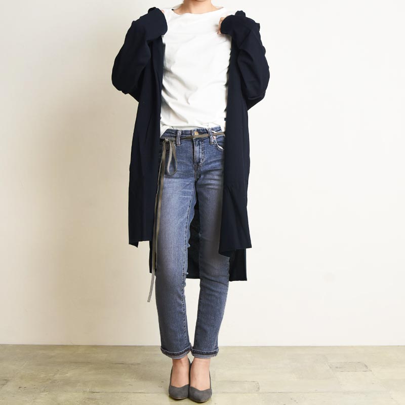 サムシング SOMETHING HANA ハナ テーパードストレート 美脚 ジーンズ デニムパンツ ジーパン レディース 女性 婦人 小尻 SKY38の画像