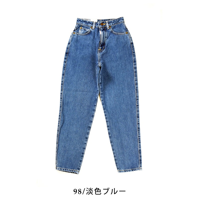 SALEセール10%OFF 裾上げ無料 サムシング SOMETHING W-FRONT ルーミースリム マムズデニム MOMS DENIM  デニムパンツ 大人 デニム ケミカル SN9418