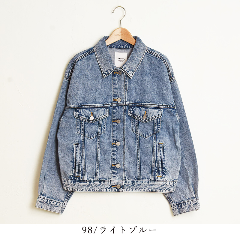 juemi something コラボ デニムジャケット